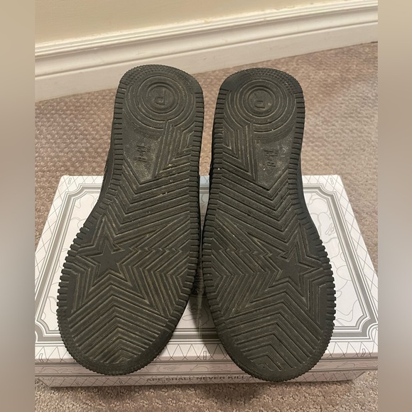 BAPE STA Low Patent Leather Black - Picture 5 of 9